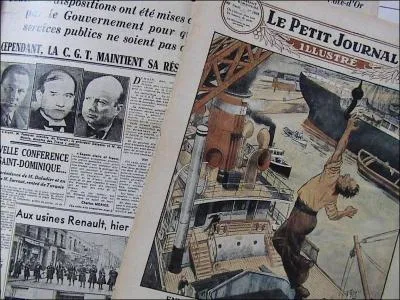 Quelle est la date de l'apparition pour la premire fois du mot 'tlvision' dans l'hebdomadaire 'La France illustre' ?