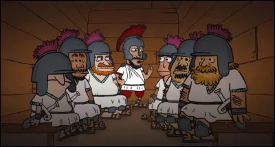 Petit parallèle historique > Récapitulons : une bande de mecs avec casques et boucliers enfermés dans un espace exigu, cela ne vous rappelle rien ?