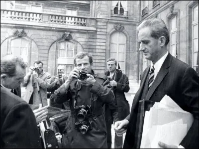 Successeur du précédent, il était ministre en mai 1968 ; il est poussé à la démission par Pompidou le 28 mai 1968 : c'est ...
