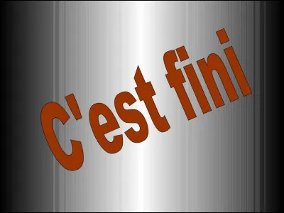 Comment dit-on en espagnol : "c'est fini !" ?