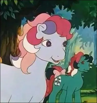 En quelle année est sortie le premier épisode du dessin animé "Mon petit poney" ?