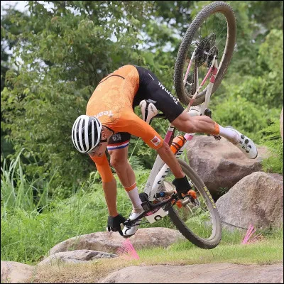 Mathieu van der Poel a chuté en VTT aux JO de Tokyo. Comment s'appelle cette chute ?