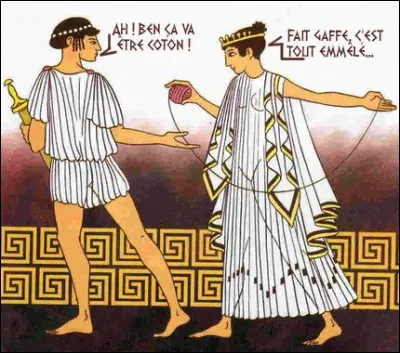 On pourra gloser sur l'attitude de Thésée quant à Ariane, car après l'avoir emmenée, il la planta là, ... (Complétez !)