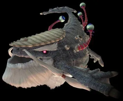 Qui est le dieu baleine contrôlé par un monstre ?