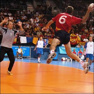 Quel nageur français, médaillé dans trois Jeux olympiques différents, pratique également le handball ?