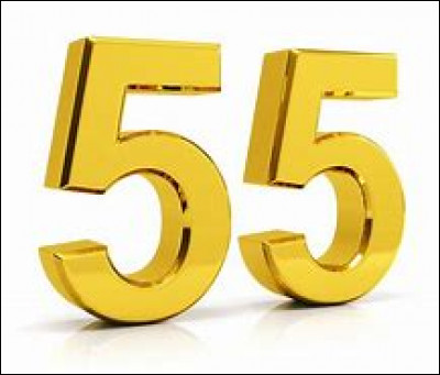 Comment s'écrit le nombre "55" en chiffres romains ?