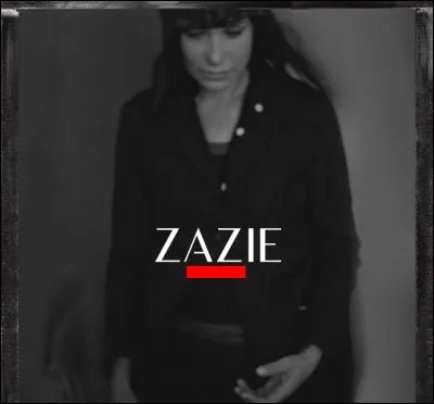 Cette pochette est celle d'un album de Zazie. Comment s'appelle cet album ?