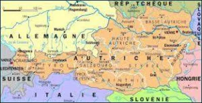 Laquelle de ces régions est frontalière de la Suisse et de l'Autriche ?