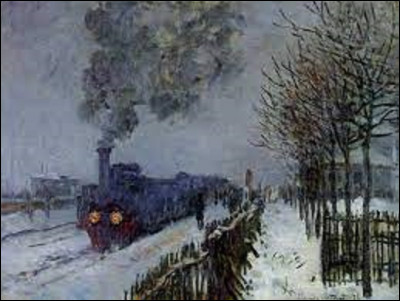 Commençons ce quiz avec un petit tour en train sur cinq questions.
En 1875, quel impressionniste a réalisé ce tableau intitulé ''Le Train dans la neige'' ?