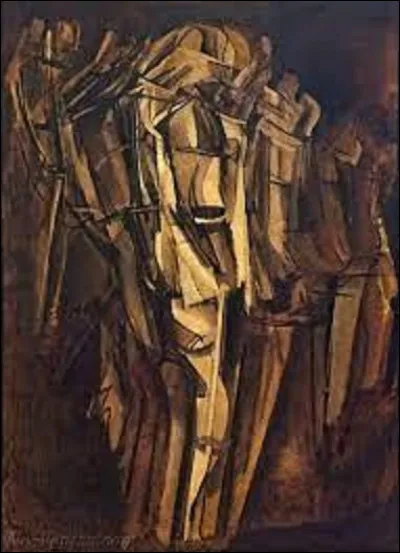 ''Jeune homme triste dans un train'' est un tableau peint entre 1911 et 1912. Quel cubiste, notamment, a réalisé cette toile ?