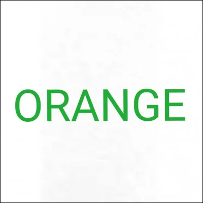 Quelle est cette couleur ?