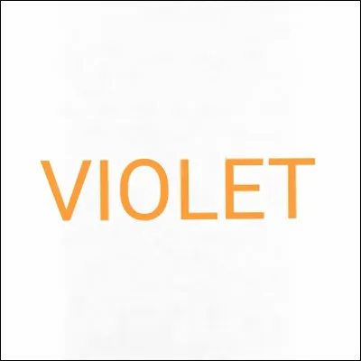 Quelle est cette couleur ?