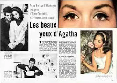 Qui joue dans le feuilleton "Les Beaux yeux d'Agatha" ?