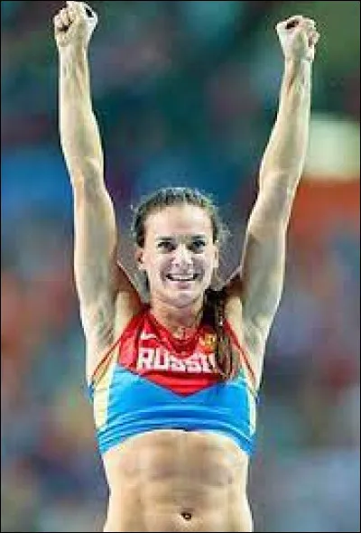 Pour quel saut Yelena Isinbayeva est-elle une grande championne ?