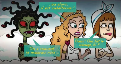 Aphrodite et ses collègues enfoncent le clou : qui saura répondre à la question posée ?
