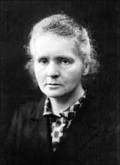 Quel était le nom de naissance de Marie Curie ?