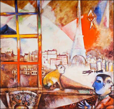 Est-ce Chagall qui a peint ce tableau ?