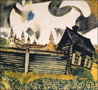 Est-ce Chagall qui a peint ce tableau ?