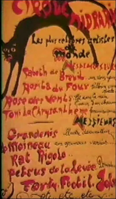 Qui a réalisé cette représentation du "Cirque Midraric"