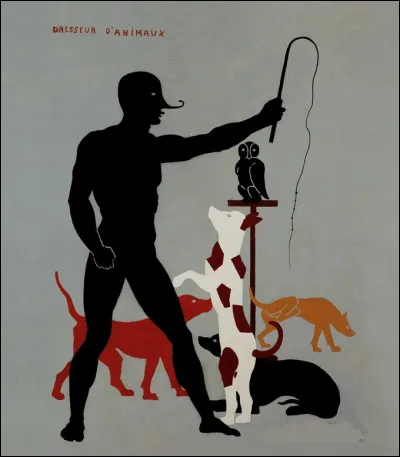 Encore un dresseur d'animaux, représenté par :