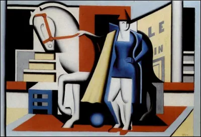 Sa toile s'intitule "Le Cirque" :