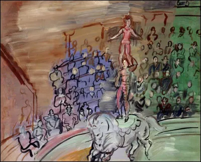 À qui doit-on cette représentation des acrobates ?