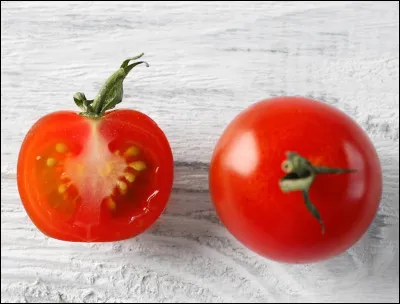 Et de quelle couleur est cette tomate ?