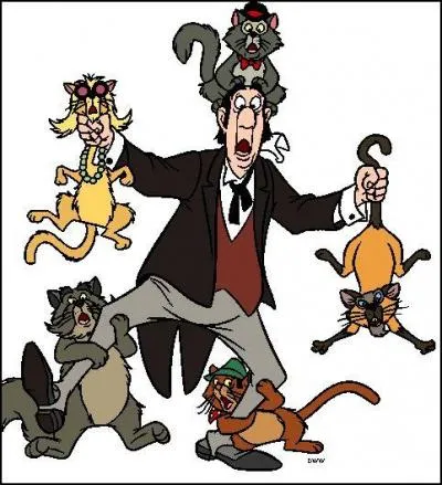 Pour quelle raison est-ce que j'enlve les chats de madame de Bonnefamille ?