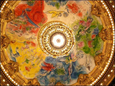 Art : Qui a peint en 1964 le plafond de l'Op&eacute;ra Garnier &agrave; Paris ?