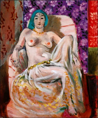 Lequel des deux a réalisé la peinture de cette odalisque ?