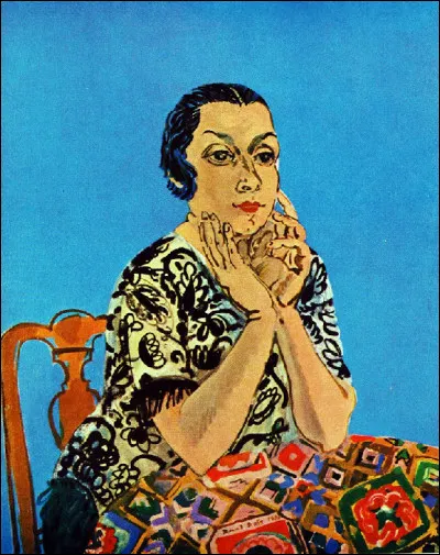 C'est encore l'épouse du peintre !