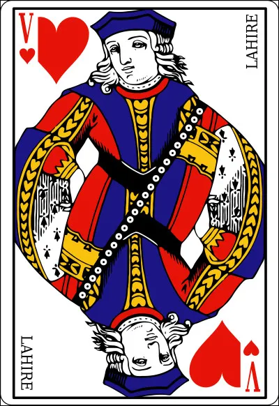 Dans un jeu de cartes, comment se prénomme, le valet de cur ?