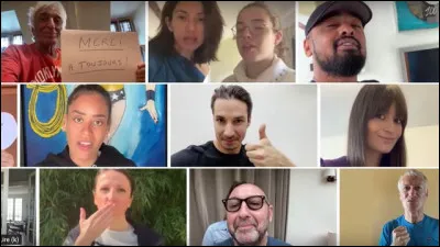 ... est une chanson pour les soignants.