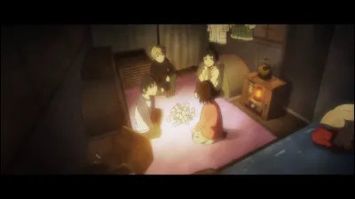 Quand Kayo passe ses journées dans le bus, Satoru, Kenya et Hiromi viennent lui rendre visite. À quel jeu de cartes jouent-ils ?