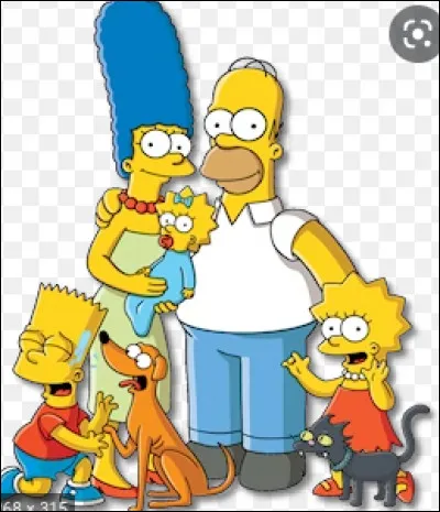 Combien y a-t-il de membres dans la famille Simpson ?