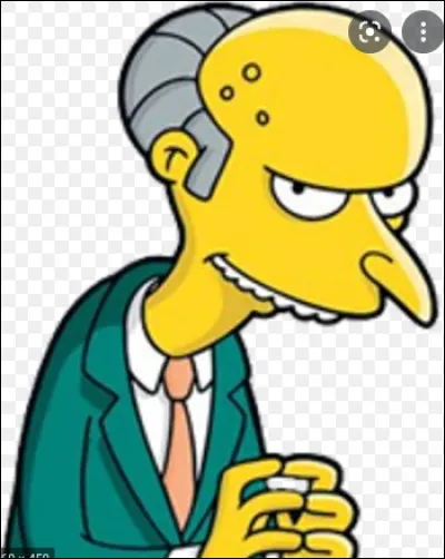 Quel est le nom complet de M. Burns ?