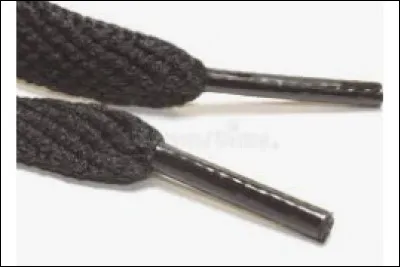 Comment se nomment les deux bouts en plastique des lacets ?