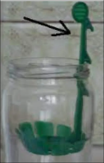 Comment se nomme légouttoir en plastique permettant de remonter les cornichons ?