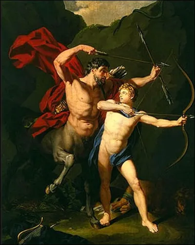 Face aux autres centaures, Pholos et Chiron, fils de Silène et d'une nymphe des arbres, se distinguent. Comment est Pholos ?