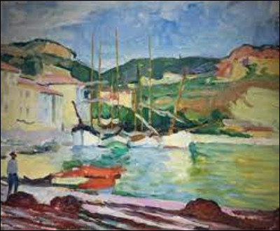En 1905, quel fauviste a réalisé ce tableau intitulé ''Quatre bateaux dans le Port de Cassis'' ?