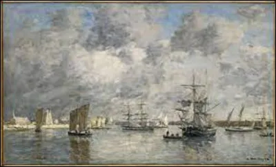 Peint en 1872, ''Le port de Camaret'' est un tableau réalisé par un impressionniste, qui a peint cette toile ?