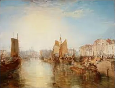 L'huile sur toile réalisée en 1826, ''Port de Dieppe'' est un tableau romantique. Qui a dépeint cette ville ?