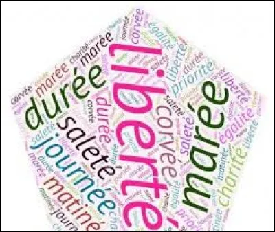 Quel est l'intrus parmi les mots suivants ?