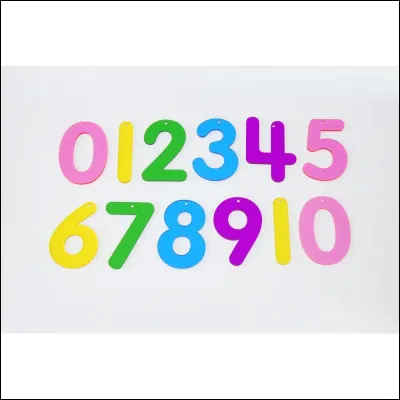 Même question : (le 0 et le 10 ne comptent pas)
De quelle couleur est ton chiffre ?