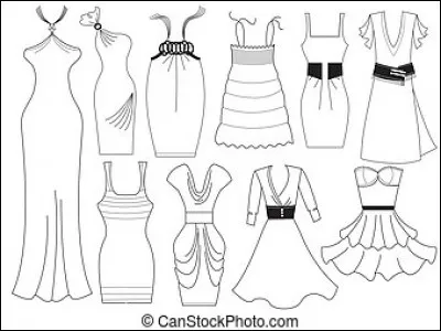 Quelle robe trouves-tu jolie ? (Fille)