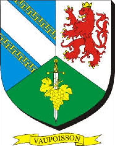 Voici le blason de Vaupoisson. Village Aubois, il se situe en région ...