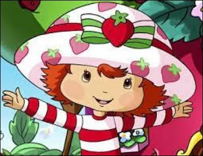 Cette petite fille héroïne d'un dessin animé s'appelle Charlotte aux fraises.