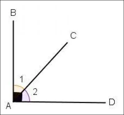Ces angles sont-ils complémentaires ou bien supplémentaires ?