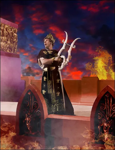 Bien "perché" cet empereur chantant devant Rome en flamme dans la nuit du 18 juillet 64. Qui est-il ?
