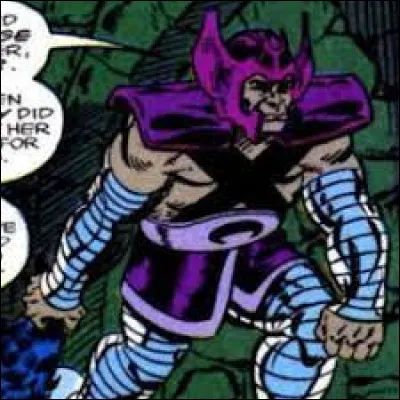 Quel est le nom de ce personnage ?